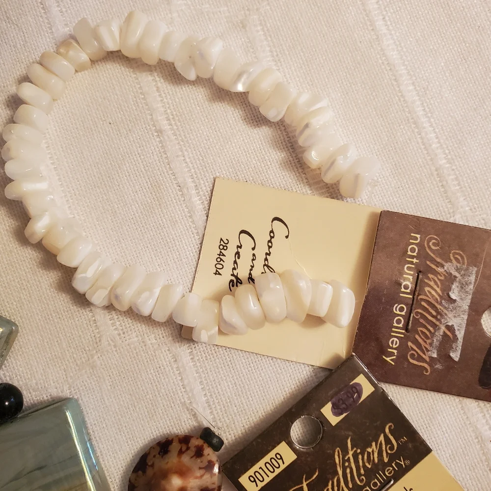 Four Strands Of Braclet Gems. Hobby Lobby